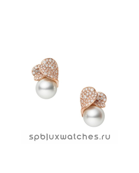 Серьги Mikimoto Les Petales Place Vendome Pierced Earrings PE-1713NI