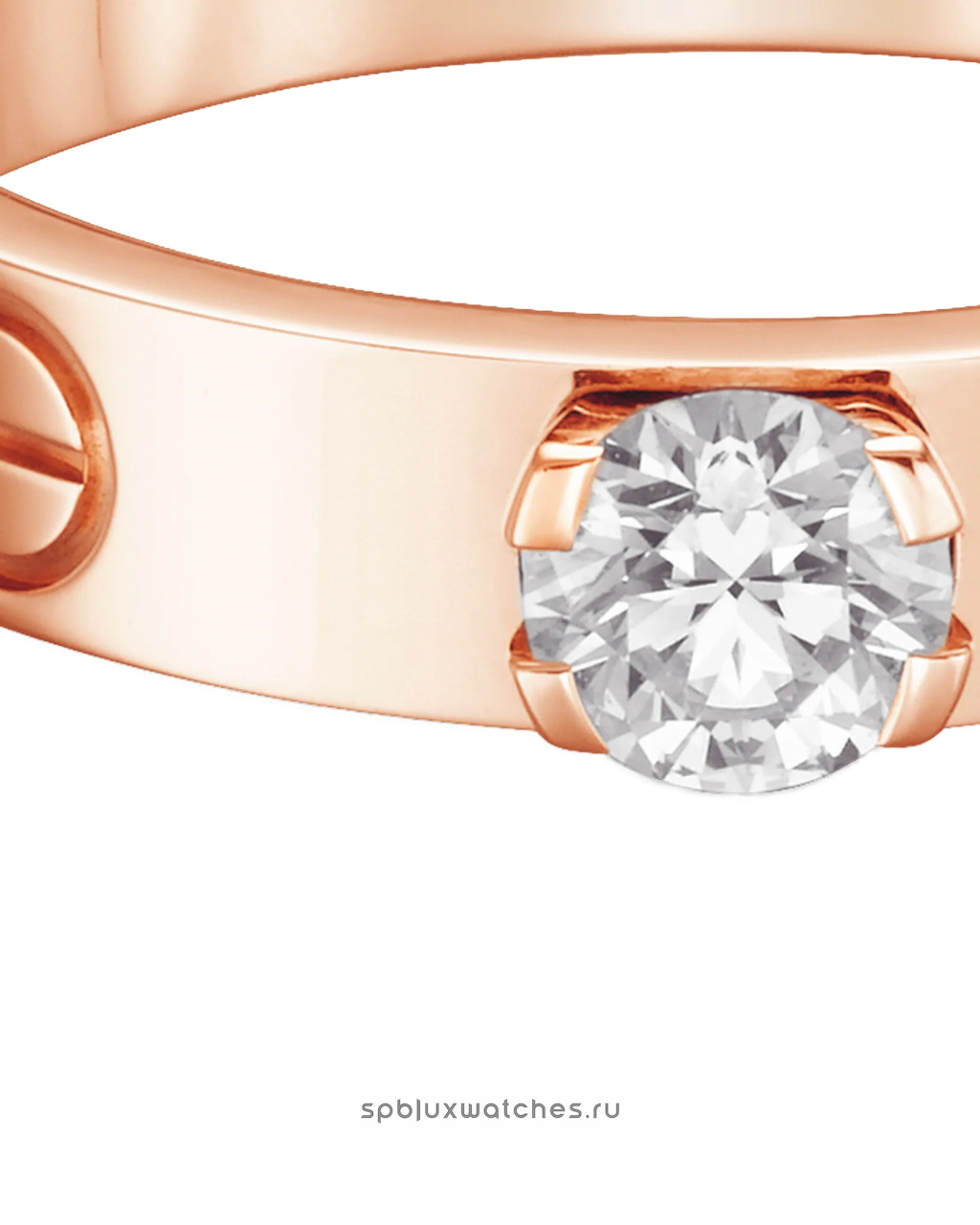 Кольцо для помолвки Cartier Love Solitaire Brilliant-Cut Diamond N4250100