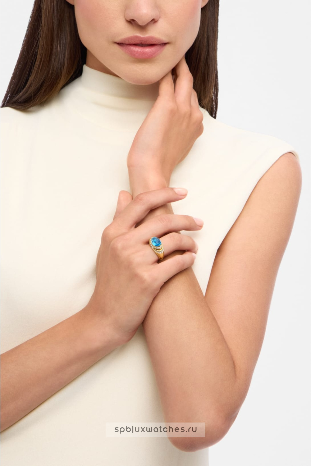 Кольцо Bvlgari Cabochon Ring 361860