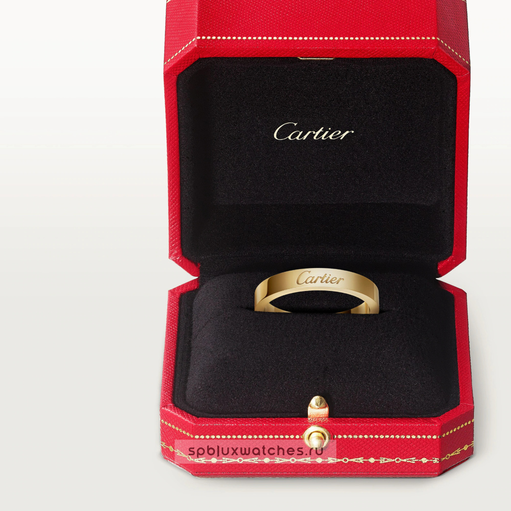 Кольцо Cartier C de Cartier Wedding Band, 3 mm Width B4243200