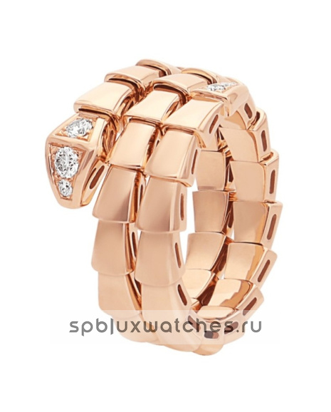 Кольцо Bvlgari Serpenti Viper Two-Coil Ring 357867