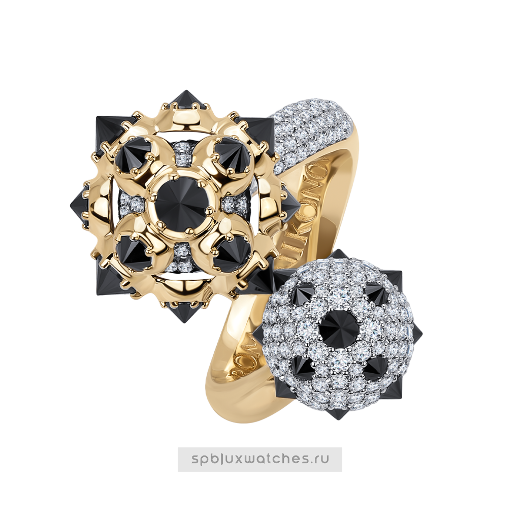 Кольцо Roman Nikonov "Ежевика" RN020092