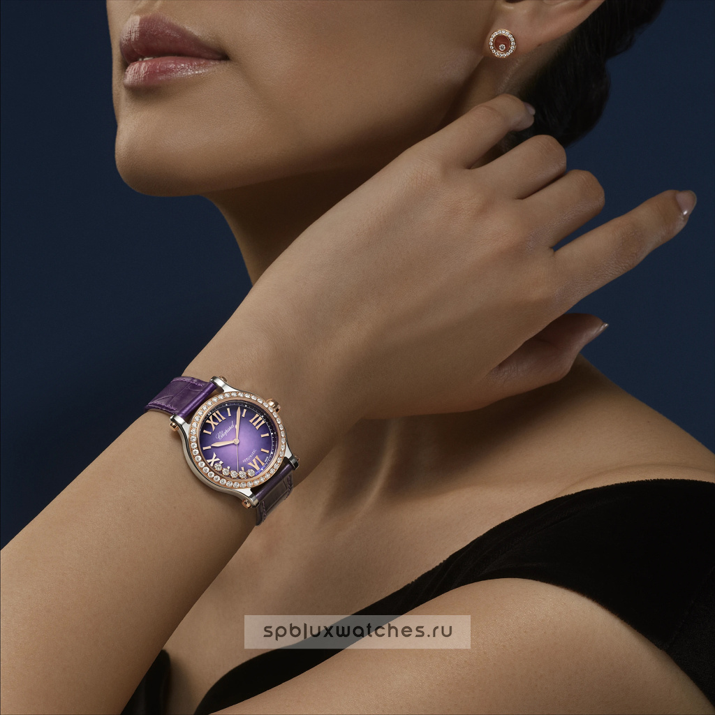 Серьги Chopard Happy Diamonds Icons Earrings 83A017-5201