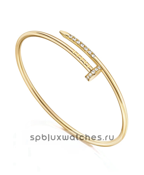 Браслет Cartier Juste Un Clou Bracelet Small Model Reverse-Set Diamonds B6091917