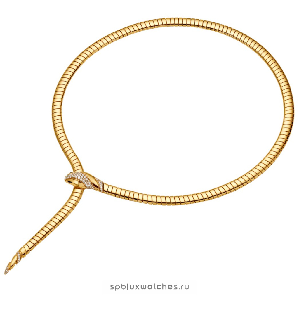 Колье Bvlgari Serpenti Tubogas Necklace 360632