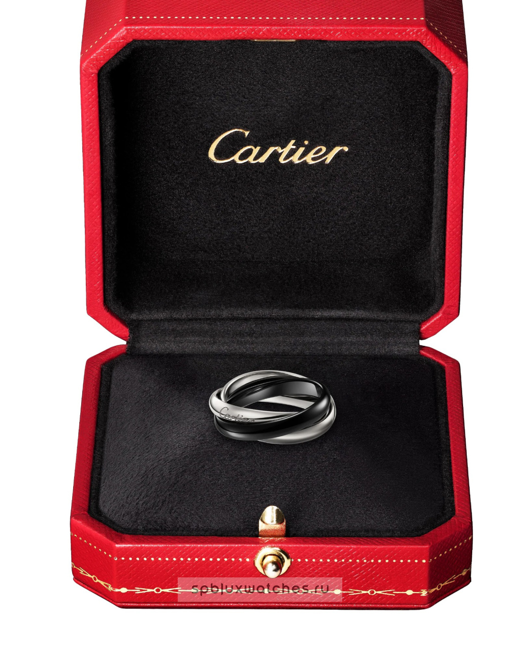 Кольцо Cartier Trinity Ceramic Ring Classic Model B4234100
