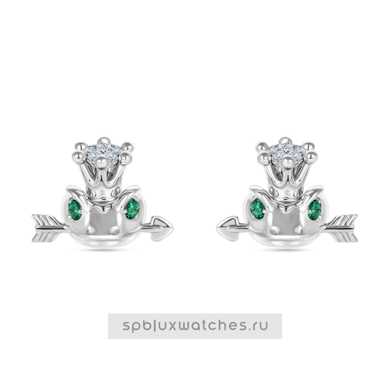 Пусеты Roman Nikonov "Царевна-лягушка" RN030231