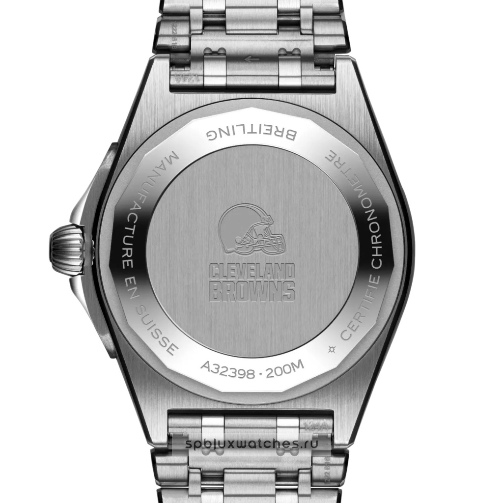 Breitling Chronomat Automatic GMT 40 mm NFL Cleveland Browns Edition A32398E21B1A1