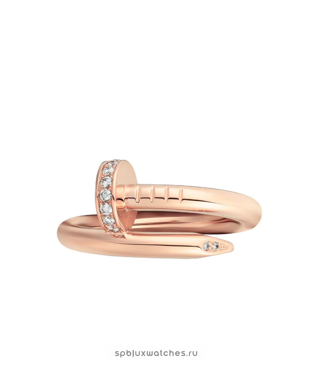 Кольцо Cartier Juste un Clou Diamonds Ring Classic Model B4094800