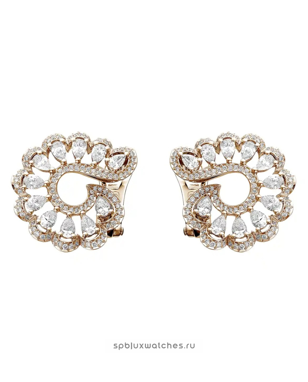 Серьги Chopard Precious Lace Vague Earrings 848349-5001