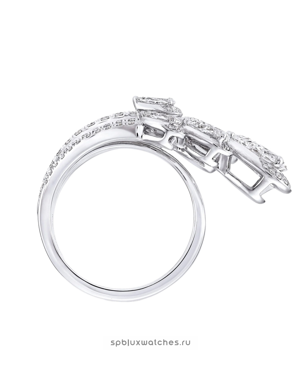 Кольцо Graff Duet Pear Shape Diamond Ring RGR757