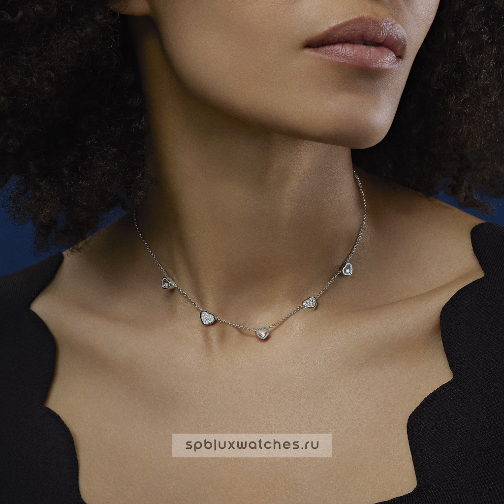 Колье Chopard My Happy Hearts Necklace 81A089-1401
