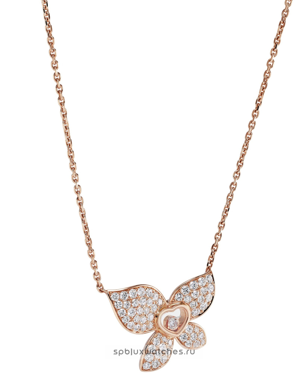 Колье Chopard Happy Butterfly X Mariah Carey Necklace 818536-5001