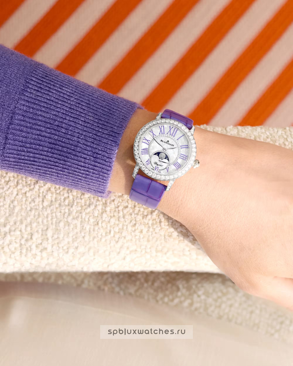 Blancpain Ladybird Colors Phases De Lune 34.9 mm 3662D 1954 55B