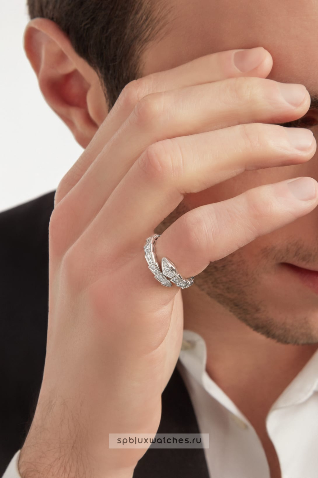 Кольцо Bvlgari Serpenti Viper One-Coil Ring 354707