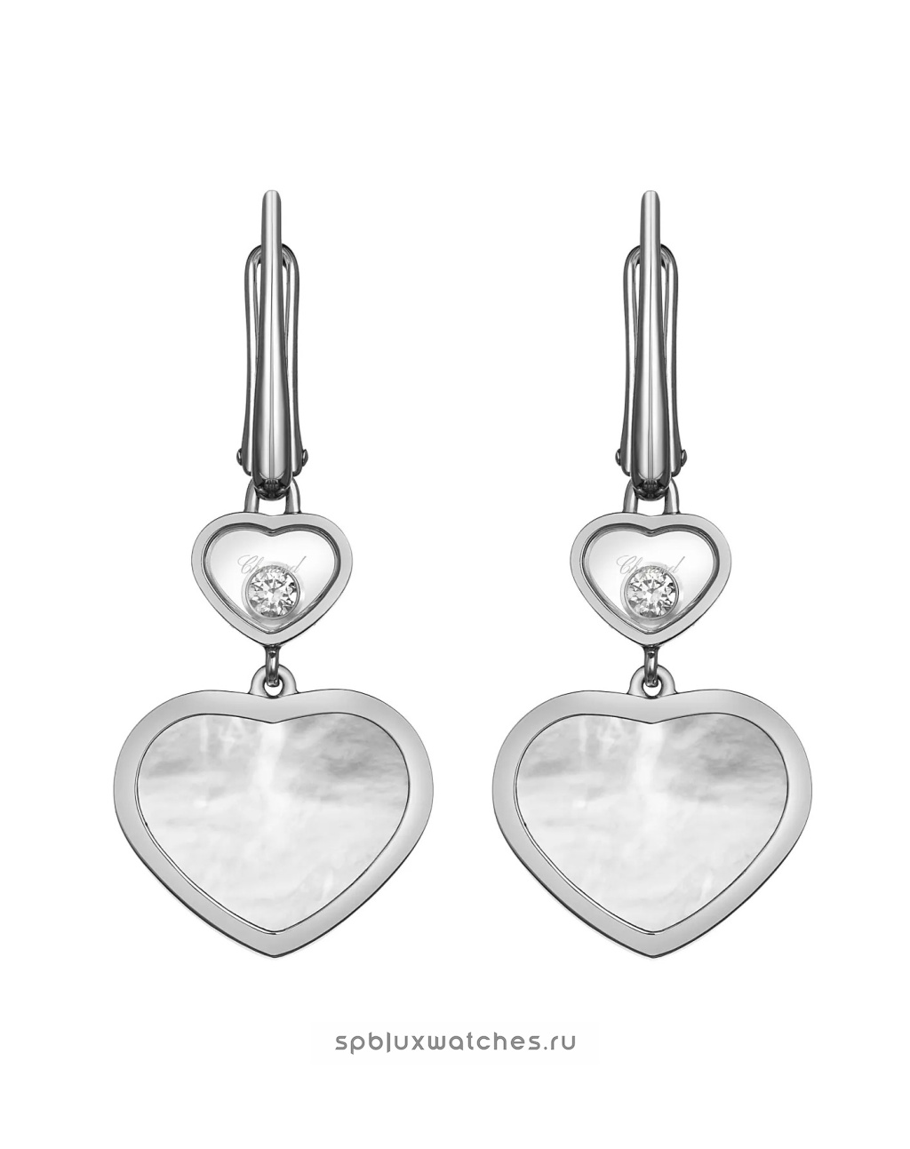 Серьги Chopard Happy Hearts Earrings 837482-1310