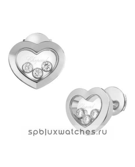 Серьги Chopard Happy Diamonds Icons Earrings 83A611-1001