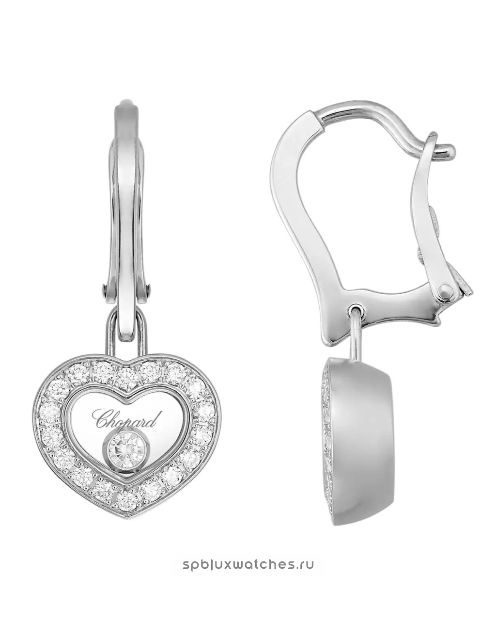 Серьги Chopard Happy Diamonds Icons Earrings 83A054-1401