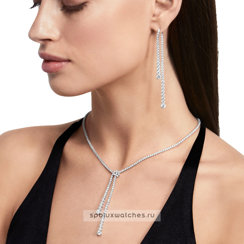 Колье Graff Classic Graff Diamond Double Strand Knot Necklace RGN382