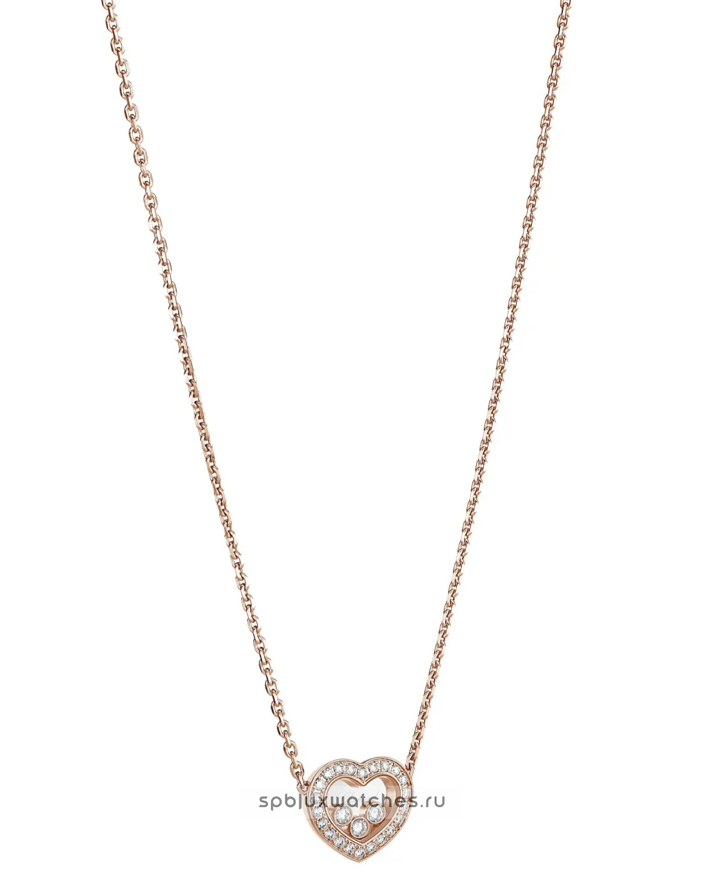 Колье Chopard Happy Diamonds Icons Necklace 81A611-5201