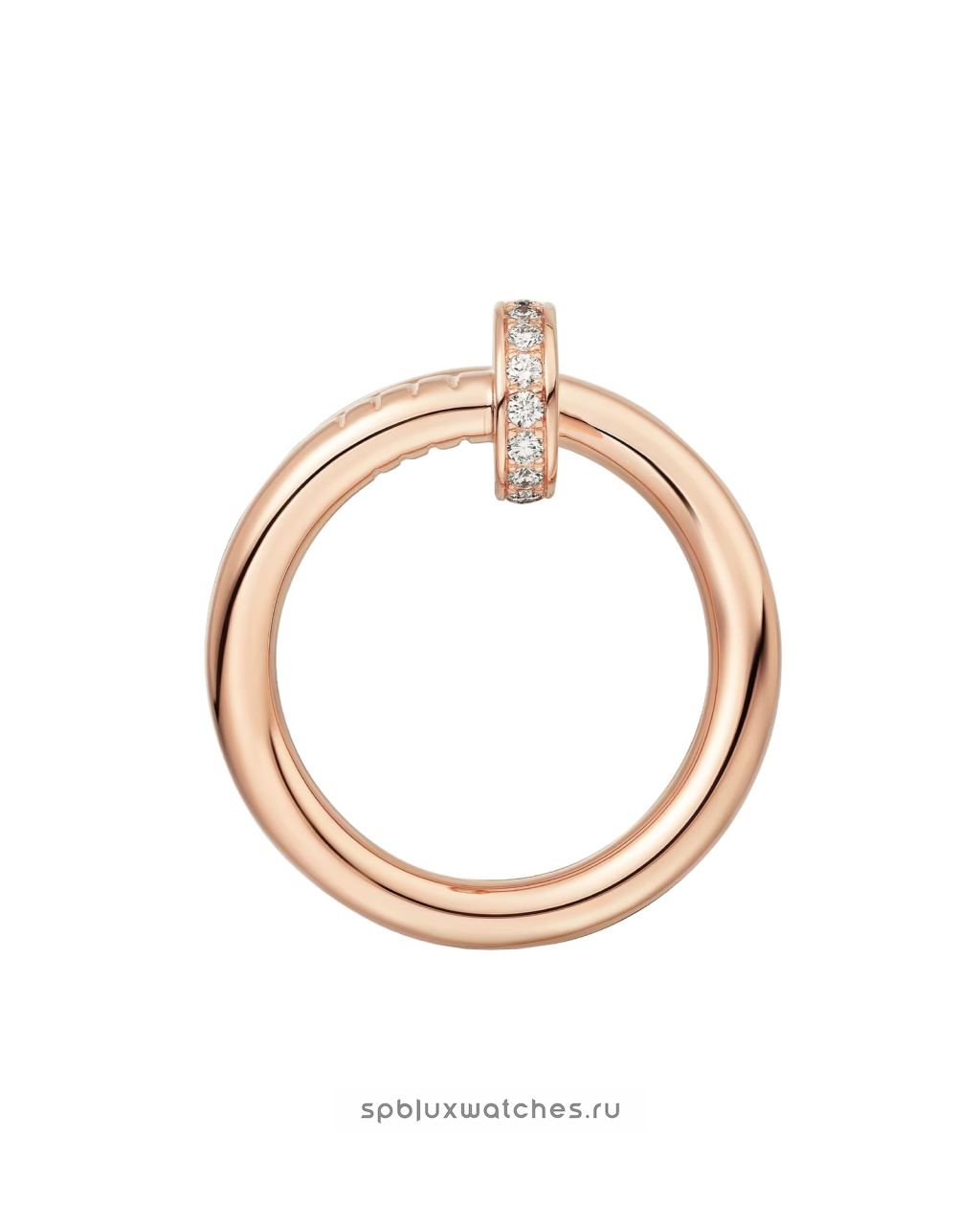 Кольцо Cartier Juste un Clou Diamonds Ring Classic Model B4094800