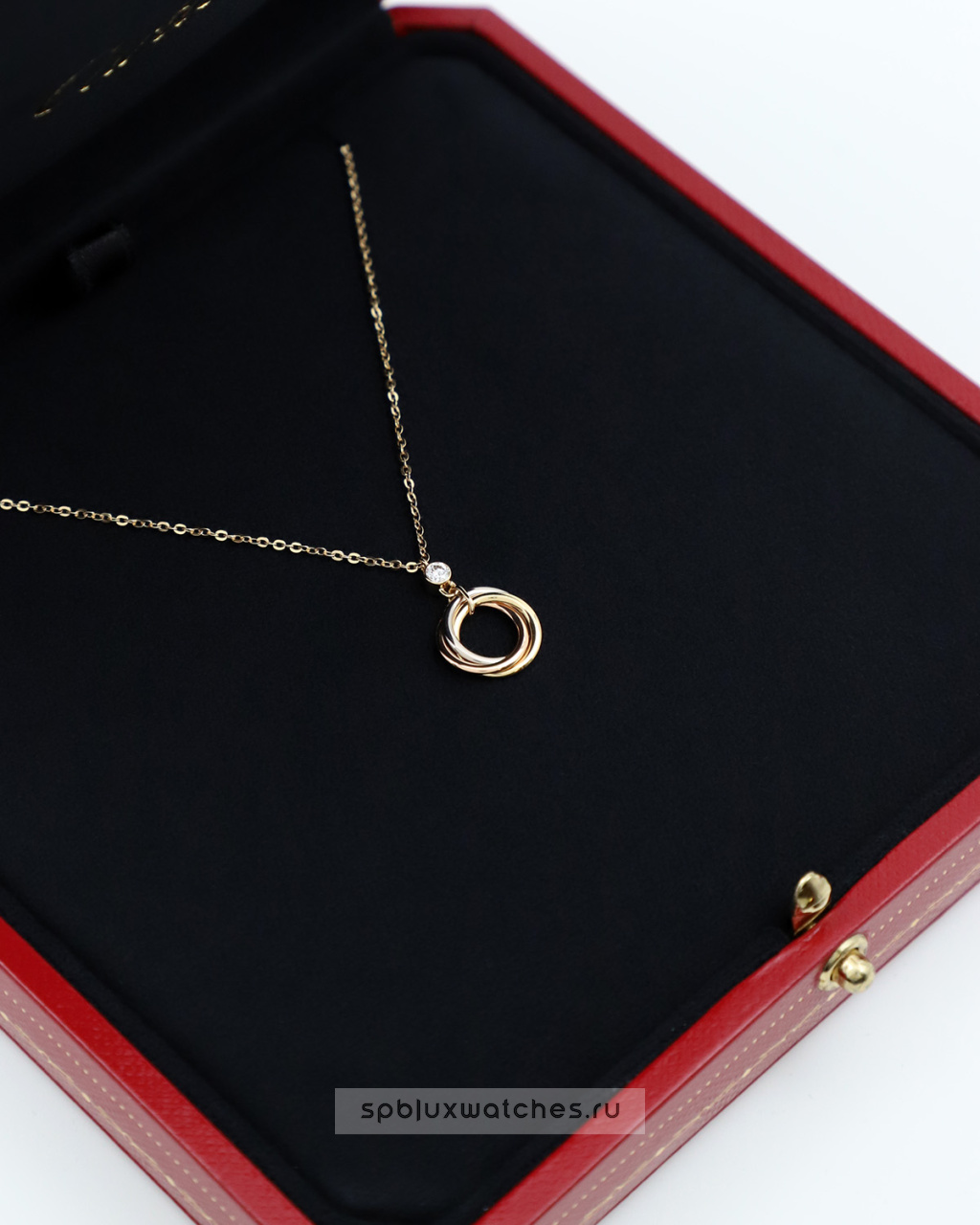 Подвеска Cartier Trinity Pendant, 1 Diamond B7224815