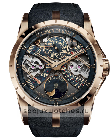 Roger Dubuis Excalibur Biretrograde Perpetual Calendar 40 mm RDDBEX1178