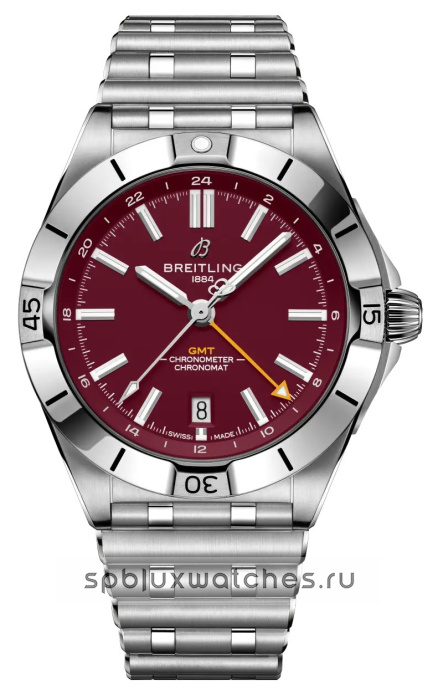 Breitling Chronomat Automatic GMT 40 mm NFL Washington Commanders Edition A32398D81K1A1