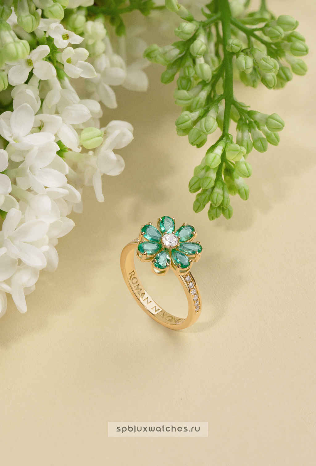 Пусеты Roman Nikonov “Цветик” RN060572