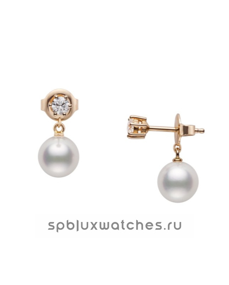 Серьги Mikimoto Pierced Earrings PE-1799CI
