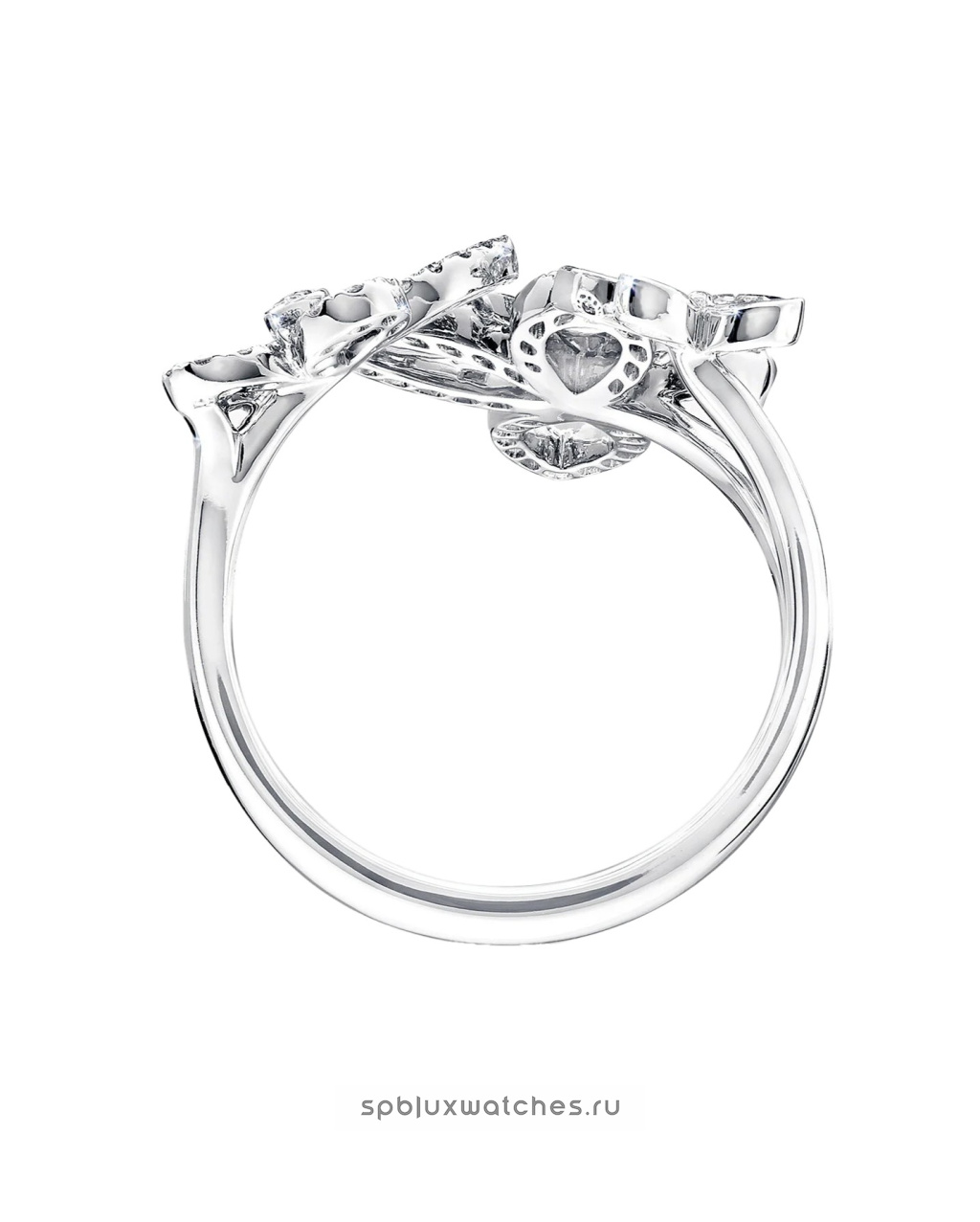 Кольцо Graff Triple Butterfly Silhouette Diamond Ring RGR790