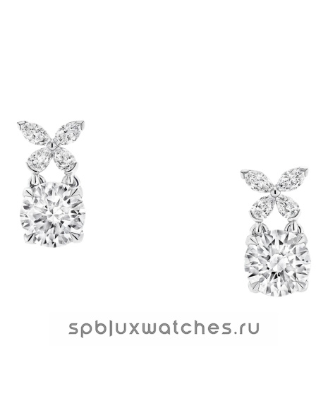 Серьги Graff Classic Butterfly Round Diamond Earrings RGE1891
