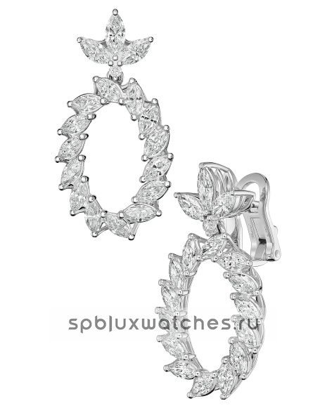 Серьги Chopard L'Heure du Diamant Marquise-cut Diamonds Earrings 84A062-1001