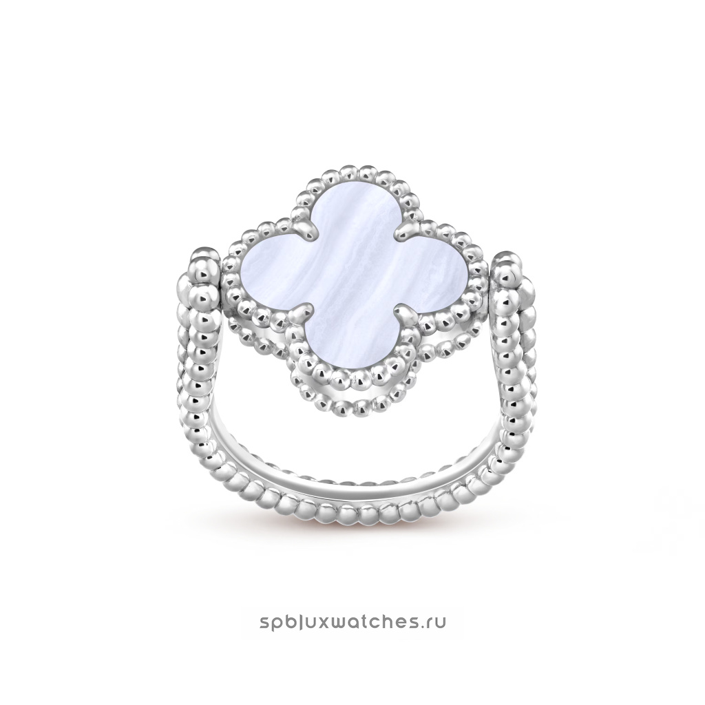 Реверсивное кольцо Van Cleef & Arpels Vintage Alhambra VCARPGV300