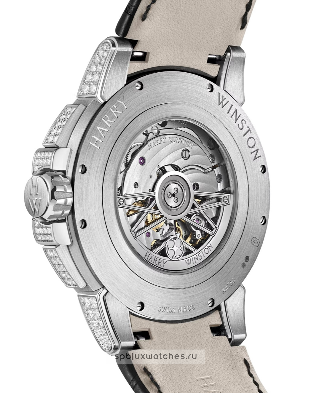 Harry Winston Ocean Date Moon Phase Automatic 42 mm OCEAMP42WW006