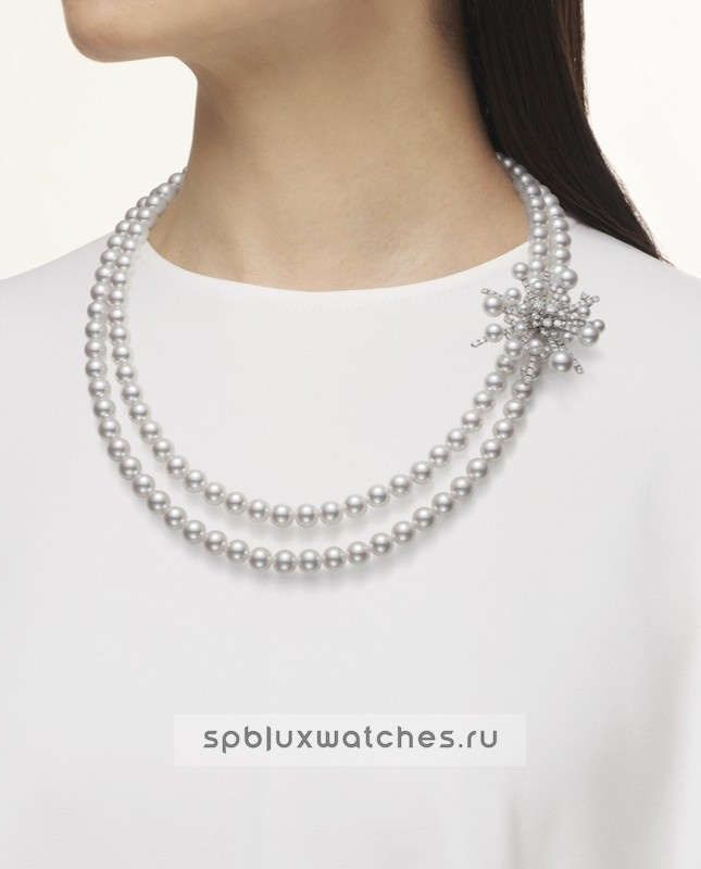 Комплект Mikimoto Splash Pearl Necklace KZ-1779PZ