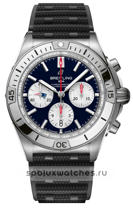 Breitling Chronomat B01 42 mm NFL New England Patriots Edition AB01342B1C7S1