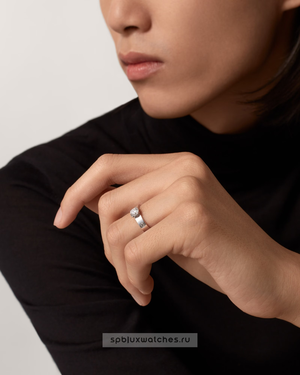 Кольцо для помолвки Cartier Love Solitaire Brilliant-Cut Diamond N4723700