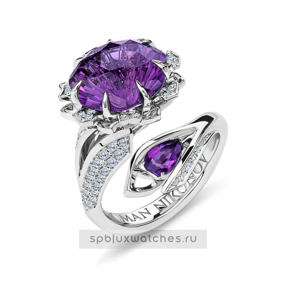 Кольцо Roman Nikonov “Каменный цветок” RN280021