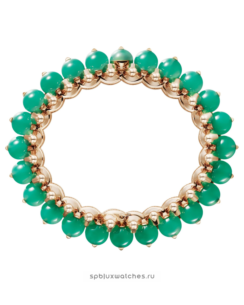 Браслет Cartier Clash de Cartier Chrysoprase Bracelet Extra-Large Model N6728417
