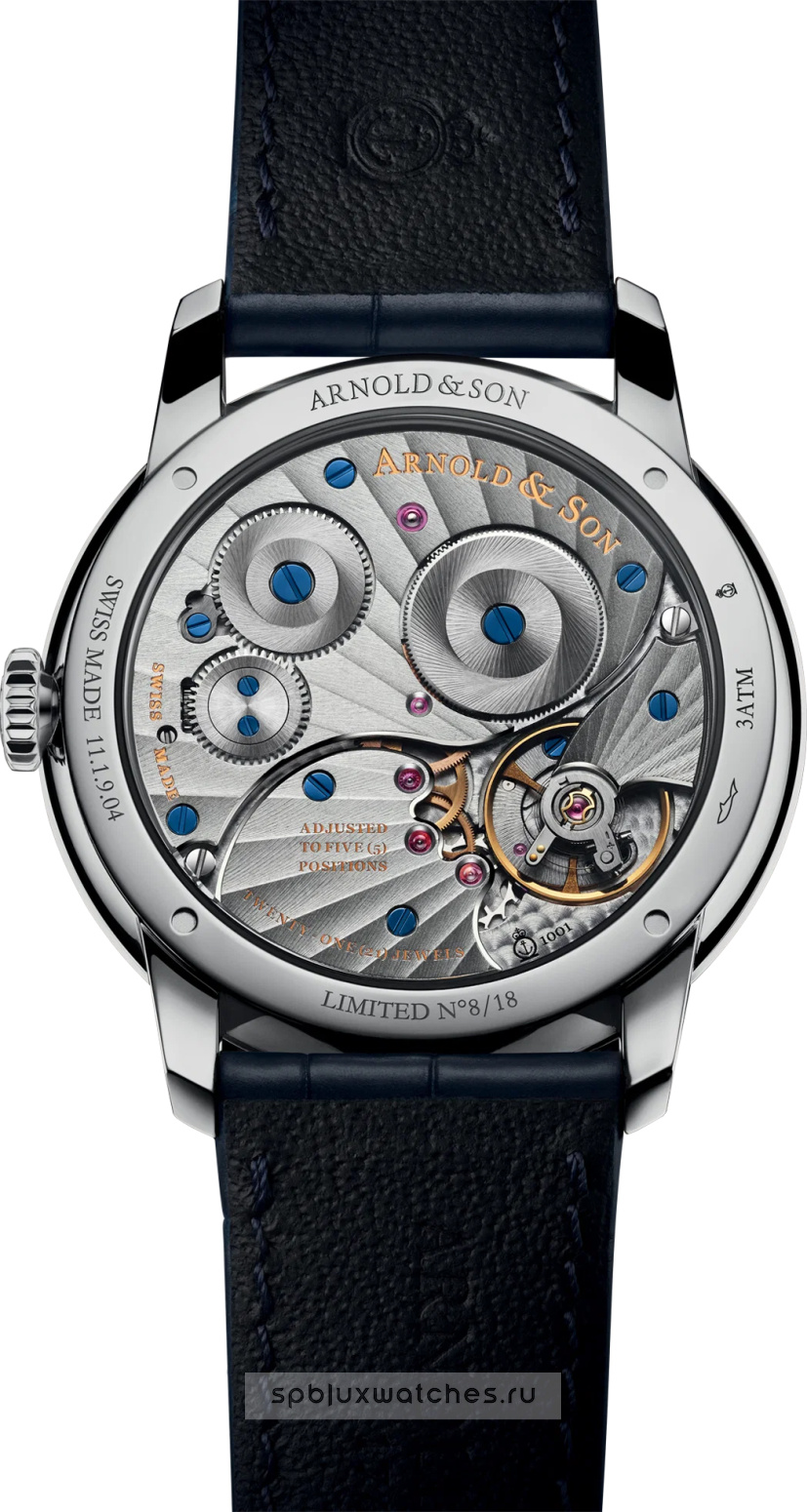 Arnold & Son Chronometry HM Steel Pietersite 39.5 mm 1LCDS.Z02A.C1506S