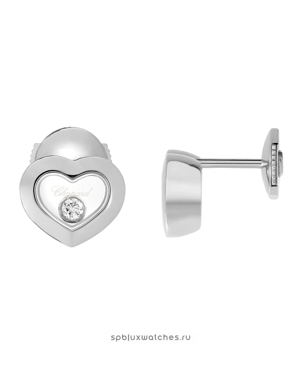 Серьги Chopard Happy Diamonds Icons Earrings 83A054-1001