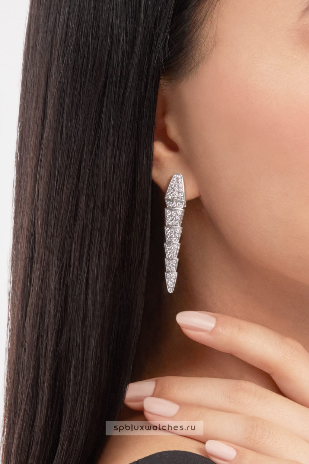 Серьги Bvlgari Serpenti Viper Earrings 348320