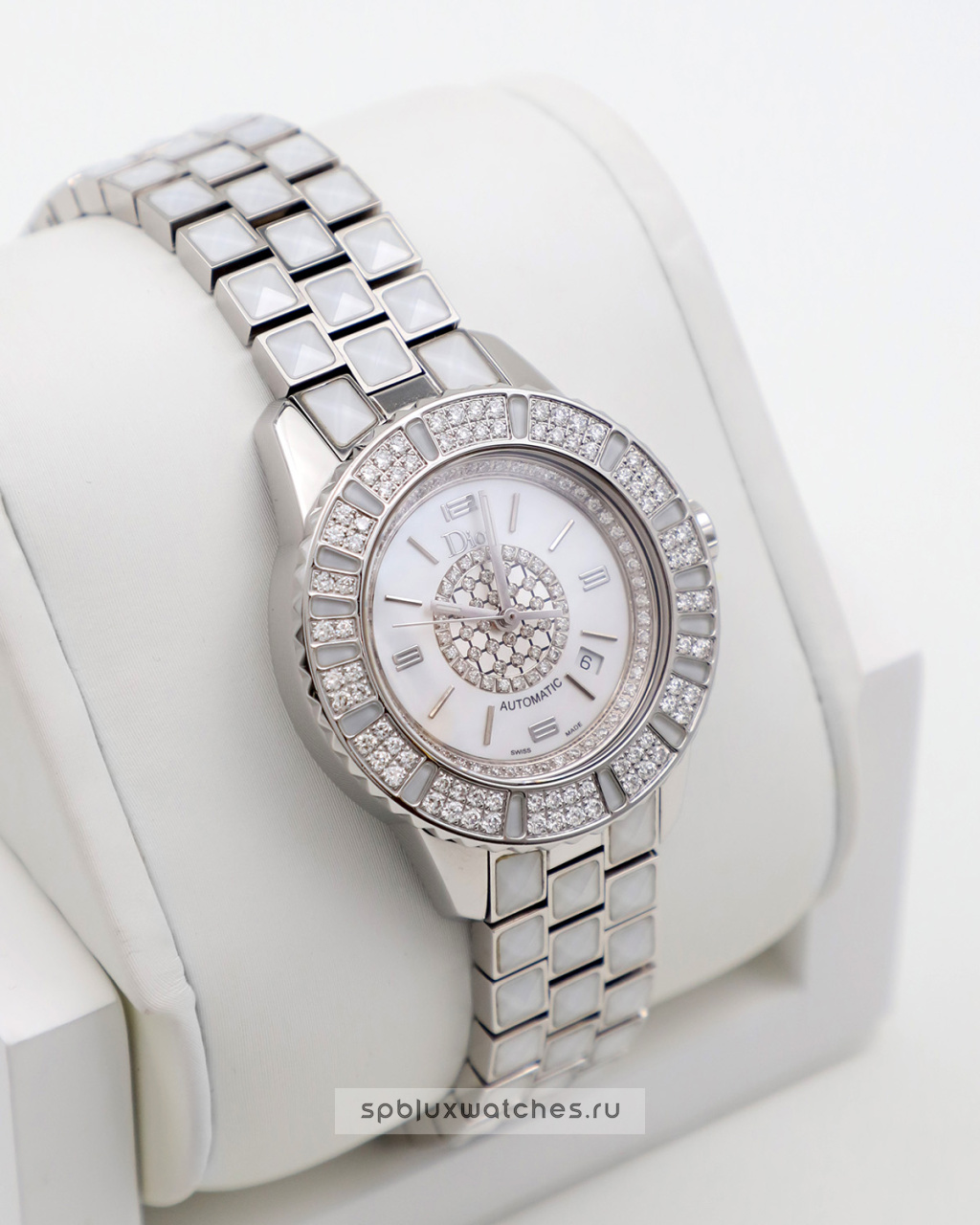 Dior Christal Diamond Ladies Watch 34 mm CD113512