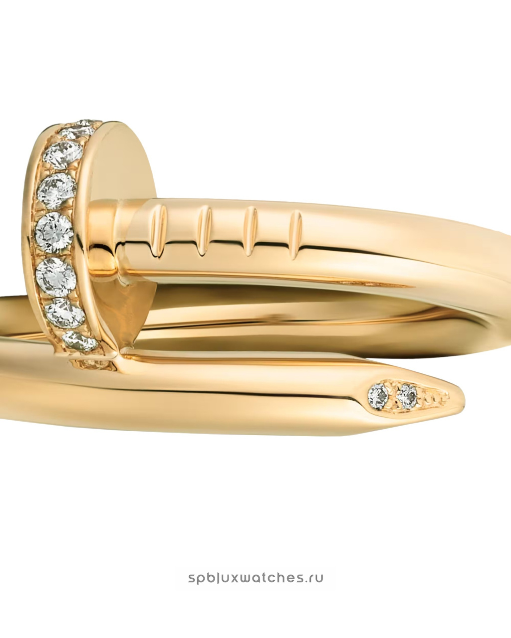Кольцо Cartier Juste un Clou Diamonds Ring Classic Model B4216900