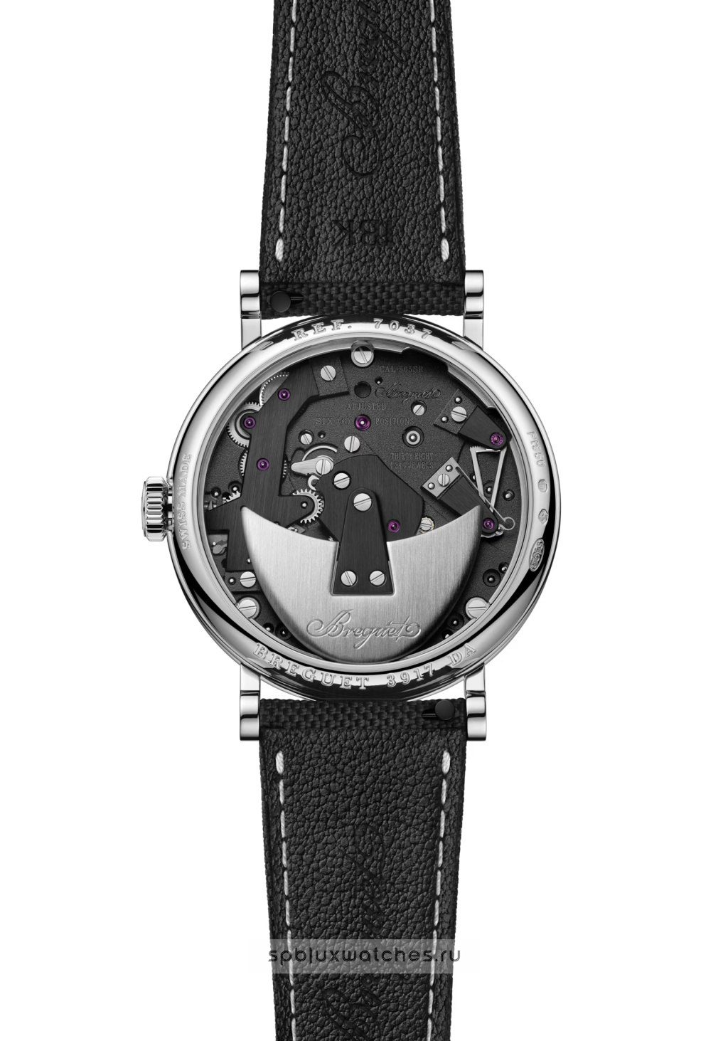 Breguet Tradition 7037 38 mm 7037PT/N9/5V6