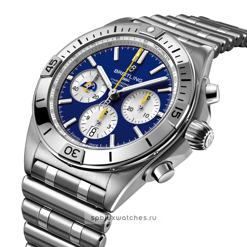 Breitling Chronomat B01 42 mm NFL Los Angeles Rams Edition AB01342B1C9A1