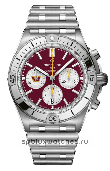 Breitling Chronomat B01 42 mm NFL Washington Commanders Edition AB01342B1K3A1