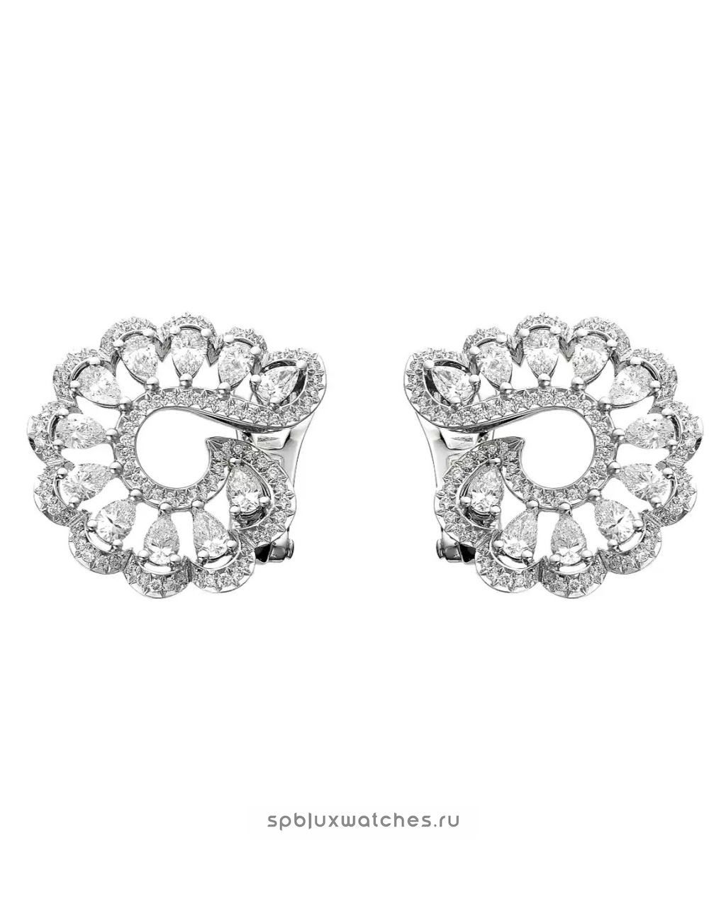 Серьги Chopard Precious Lace Vague Earrings 848349-1001