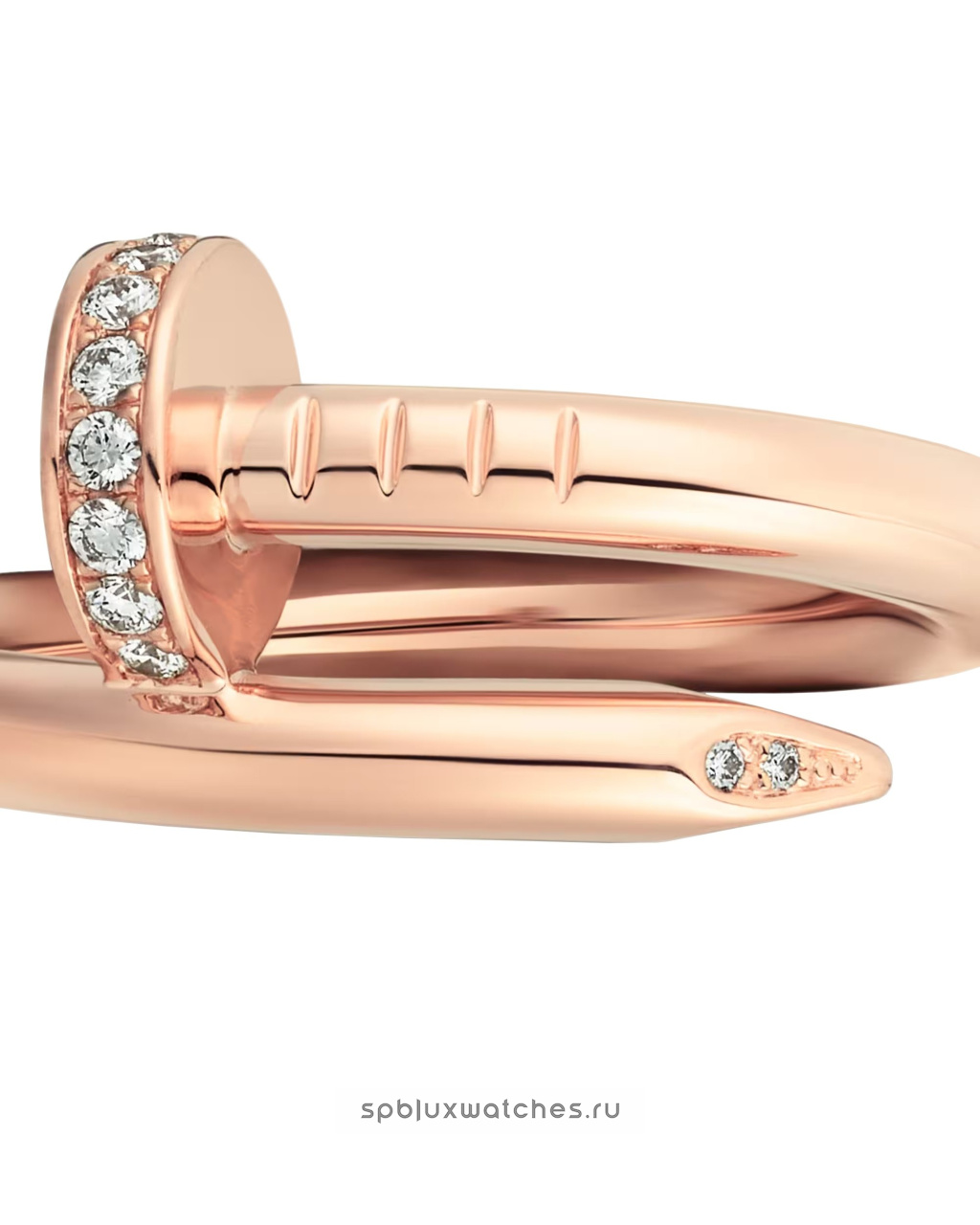 Кольцо Cartier Juste un Clou Diamonds Ring Classic Model B4094800